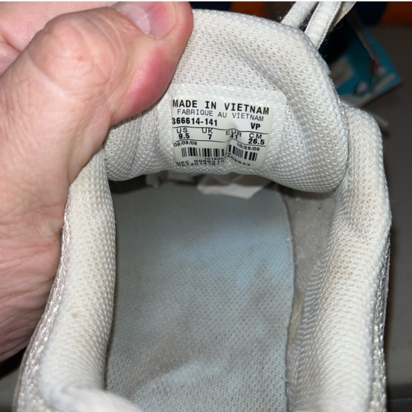 Nike Relax Run IV 2009 Women’s Shoes Size US 9.5 EUR 41 White/Blue (366614-141) - Picture 6 of 8